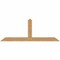 Ekena Millwork Portland Smooth Timber Gable Bracket, Western Red Cedar, 84"W x 31"H x 3 1/2"D x 5 1/2"F, 9/12 Pitch GBW084X31X0406POR00SWR - alternate 1